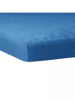 Простыня Traumschlaf, цвет kobalt