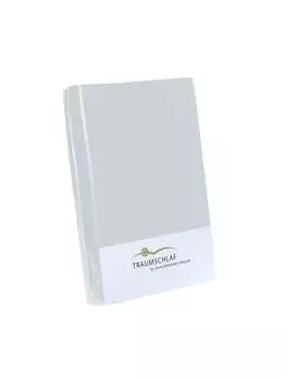 Простыня Traumschlaf, серебряный