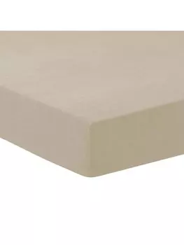 Простыня Traumschlaf, серо-коричневый