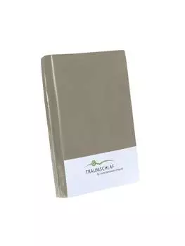 Простыня Traumschlaf, серо-коричневый