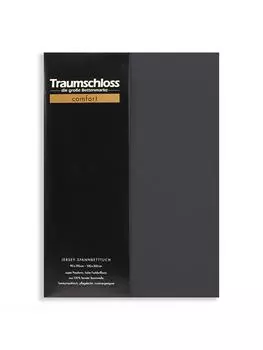Простыня Traumschloss, антрацит