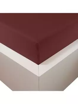Простыня Traumschloss, бордо