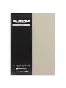 Простыня Traumschloss, цвет kiesel