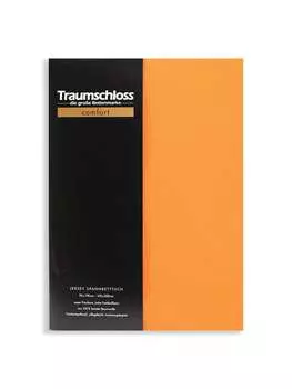 Простыня Traumschloss, цвет mandarine