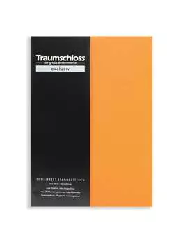 Простыня Traumschloss, цвет mandarine
