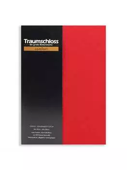 Простыня Traumschloss, цвет rubin