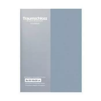 Простыня Traumschloss из тонкого льна размером 140-160 x 200 см, джинсовая версия из тонкого льна для дополнительного тепла в холодные дни.