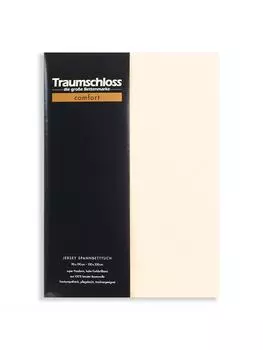 Простыня Traumschloss, кремовый