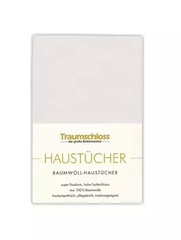 Простыня Traumschloss, серебряный