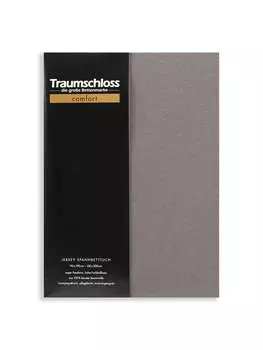 Простыня Traumschloss, серый