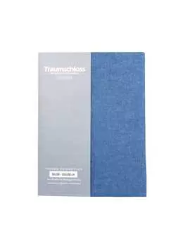Простыня Traumschloss, темно-синий
