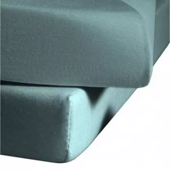 Простыня трикотажная Fleuresse Mako Jenny C цвет морской волны 6078 размер: 150х200 см