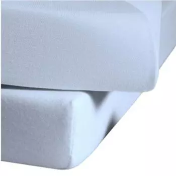 Простыня трикотажная Fleuresse Mako Jenny C цвет синий 6056 размер: 100х200 см