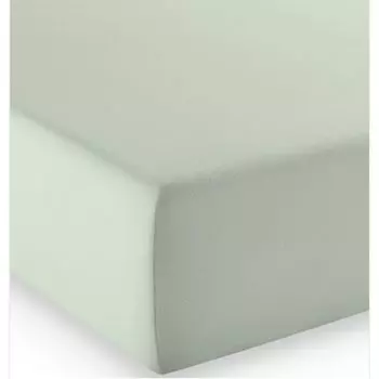 Простыня трикотажная Fleuresse Mako комфорт цвет мятный 3240 размер: 150 х 200 см