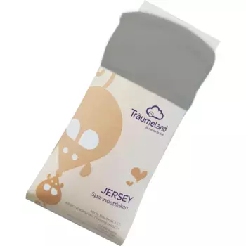 Простыня Trumeland «приятная простыня из мягкого джерси», изготовлена из 100% уютного хлопка, темно-серый