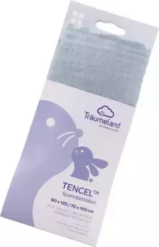 Простыня Trumeland "высококачественная простыня из Tencel", Tencel обеспечивает особенно сухую и здоровую среду для сна 70х140 см, 1 шт., синий