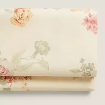 Простыня Zara Home Bouquet Print
