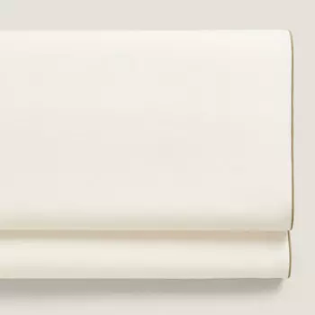 Простыня Zara Home Cotton Percale 300 Thread Count, экрю/хаки