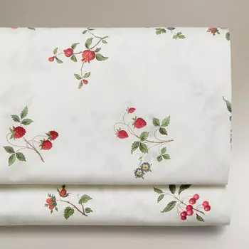 Простыня Zara Home Fruit Print, белый