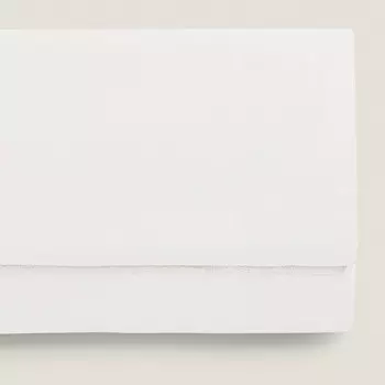 Простыня Zara Home Linen 310 г/м, белый