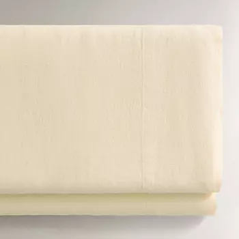 Простыня Zara Home Linen, персиковый