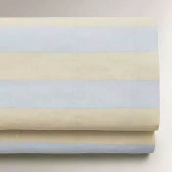 Простыня Zara Home Striped Print, голубой