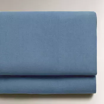 Простыня Zara Home Washed Linen 140 GXM, синий
