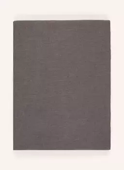 Простыня Zoeppritz aus Leinen, темно-серый