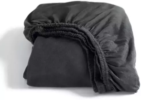 Простыня Золушка "двойной трикотаж", без утюга и узлов, высотой до 35см Cinderella 180х200-210 см, 1 шт., цвет anthrazit