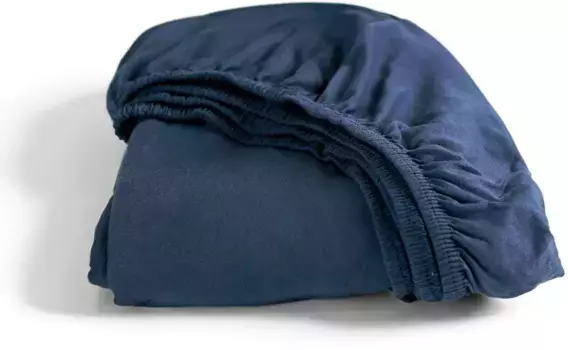 Простыня "Золушка" на подгонке "Джерси", без глажки и узлов, высотой до 25 см Cinderella 140х210-220 см, 1 шт., цвет navy