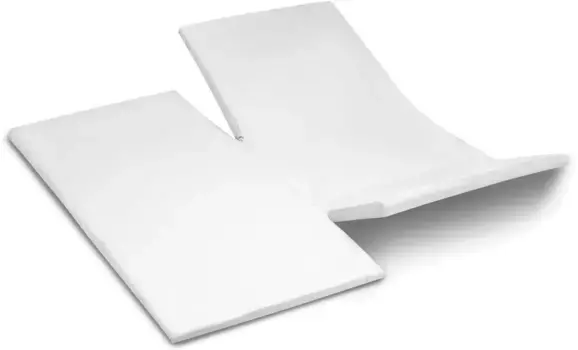 Простыня "Золушка" на подкладке "Satin Split Sundays", для топперов высотой до 15 см Cinderella 160х200 см, 1 шт., белый