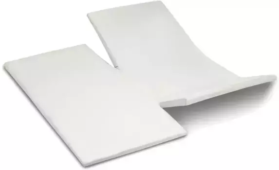 Простыня "Золушка" на подкладке "Satin Split Sundays", для топперов высотой до 15 см Cinderella 180х210 см, 1 шт., слоновая кость