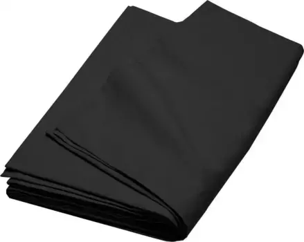 Простыня Золушка "Полотенце домашнее Renforce", без резинки Cinderella 200х260 см, 1 шт., черный