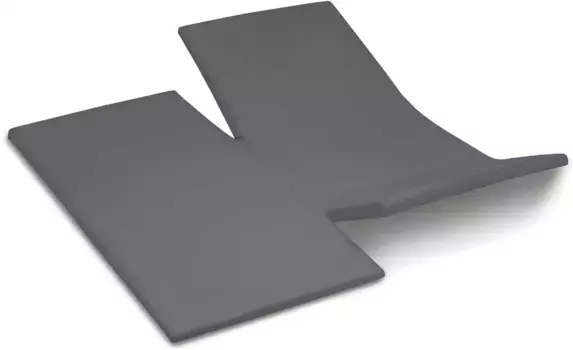 Простыня "Золушка" " Простынь на подкладке для двойных топперов (до 15 см) ", приятная на ощупь Cinderella 180х200 см, 1 шт., цвет anthrazit