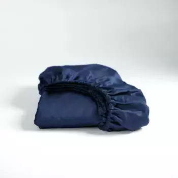 Простыня "Золушка" "Воскресенья" на рост 35 см, сертифицирована OEKO-TEX Cinderella 180х220 см, 1 шт., цвет navy