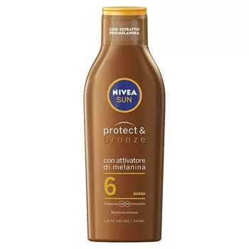 Protect & Bronze Низкая защита 200мл, Nivea