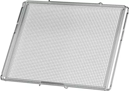 Противень BEKO "AirFry", подходит для современных многофункциональных духовок Beko 46х3х38,5 см, цвет Edelstahl