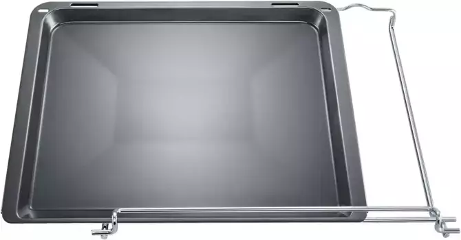 Противень BOSCH "HEZ541600", сталь, эмалированный 45,5х3х40 см, серый