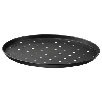 Противень для пиццы, антипригарное покрытие, темно-серый, 37 см, MNTAGG IKEA