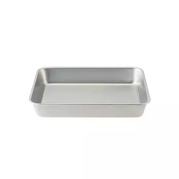 Противень Muji квадратный, серебряный