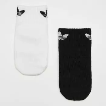 противоскользящие носки adicolor с 3 полосками (3 шт.) adidas Originals, цвет white/black