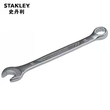 Противоскользящий гаечный ключ двойного назначения Stanley/STANLEY, 19 мм, сливовой открытый универсальный ключ двойного назначения, ручной инструмент, гаечный ключ для цветов сливы STMT72816-23