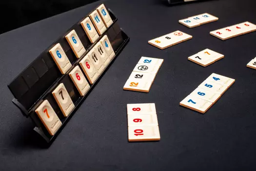 Противоскользящий игровой коврик Руммикуб - 120X80 см (47 X 31,5 дюйма) Playmaty