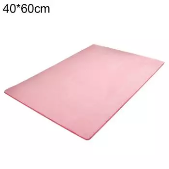 Противоскользящий утолщенный коврик из кораллового флиса, ковер, украшение для гостиной, спальни, розовый, размеры: 40*60 см Stuttg