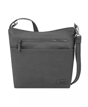Противоугонная сумка Metro Crossbody Travelon, серый