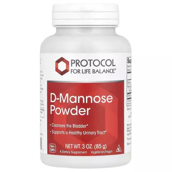 Protocol for Life Balance, D-манноза в порошке, 85 г (3 унции)
