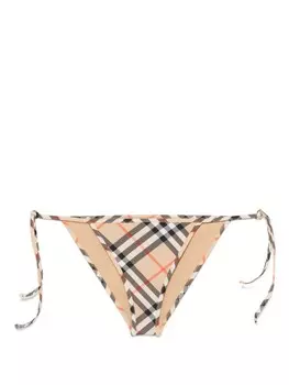 Проверьте плавки бикини Burberry, нейтральный цвет