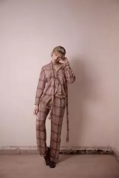 Проверить брюки ZARA, розовый