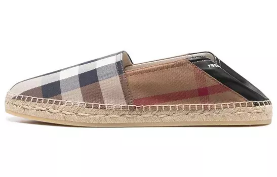 Проверить Эспадрильи Березово-коричневые Burberry