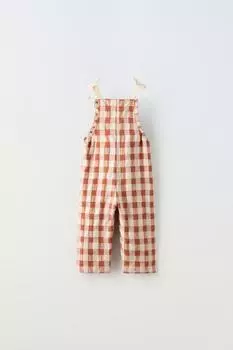 Проверить комбинезон ZARA, коричневый